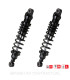 Juego Amortiguadores Traseros YSS Black Edition Gas Top Line Moto Guzzi V35