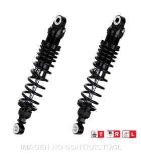 Juego Amortiguadores Traseros YSS Black Edition Gas Top Line Triumph Bonneville