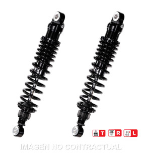 Juego Amortiguadores Traseros YSS Black Edition Gas Top Line Triumph Scrambler 900