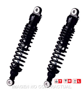 Juego Amortiguadores Traseros YSS Black Edition Gas Top Line Triumph Booneville SE Black