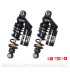 Juego Amortiguadores Traseros YSS Black Edition Gas Top Line c/Botella superior Yamaha Bolt