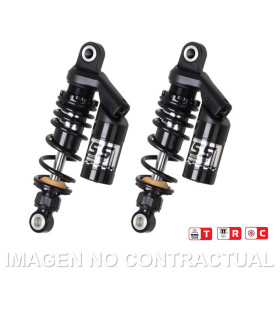 Juego Amortiguadores Traseros YSS Black Edition Gas Top Line c/Botella superior Yamaha Bolt