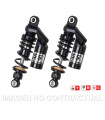Juego Amortiguadores Traseros YSS Black Edition Gas Top Line c/Botella superior Yamaha Bolt