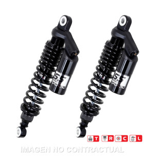Juego Amortiguadores Traseros YSS Black Edition Gas Top Line c/Botella superior Kawasaki ZRX 1100