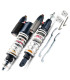 AMORTIGUADORES MALOSSI DEL/TRAS RS 24/10 PIAGGIO distancia entre ejes anterior 181 / posterior 333 mm