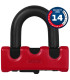 GRANIT Power XS 67 Rojo Candado de disco 67/105HB50 Granit XS rojo
