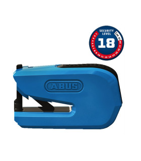 BLOQUEO DISCO FRENO ABUS CON ALARMA 8078 DETECTO B/SB SMARTX 2.0 AZUL