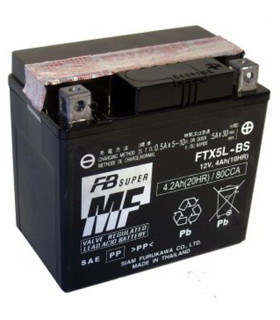 Batería Furukawa FTX5L-BS Sin Mantenimiento