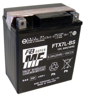 Batería Furukawa FTX7L-BS Sin Mantenimiento