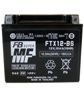 Batería Furukawa FTX12-BS Sin Mantenimiento