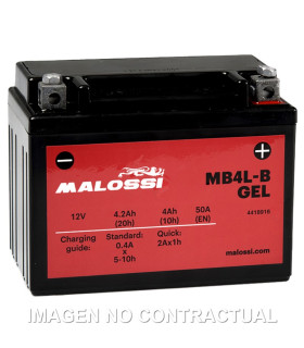 BATERÍA MALOSSI MB4L-B GEL