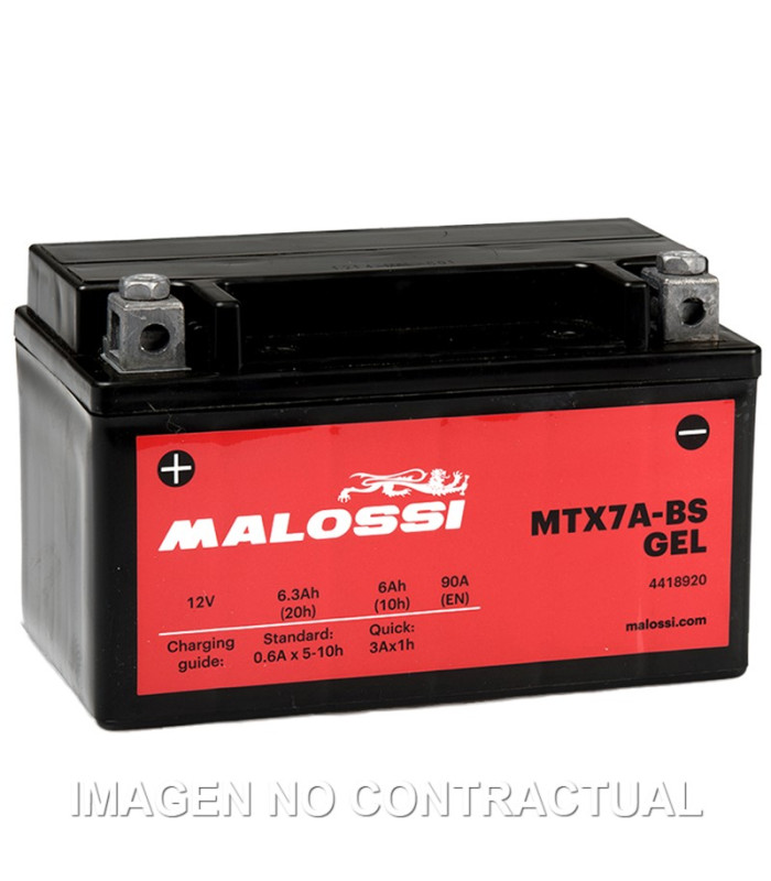 BATERÍA MALOSSI MTX7A-BS GEL