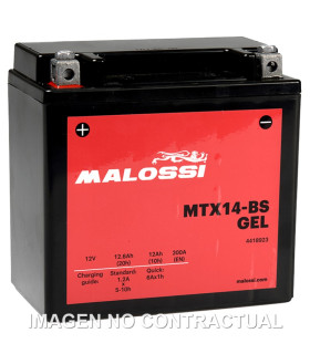BATERIA MALOSSI MTX14-BS GEL