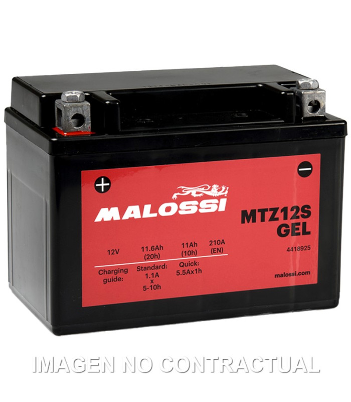 BATERÍA MALOSSI MTZ12S GEL