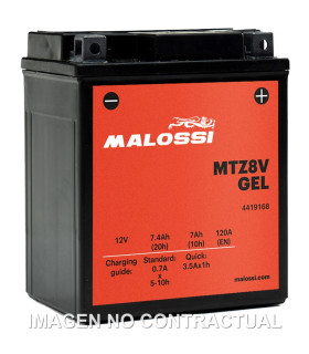 BATERIA MALOSSI MTZ8V GEL