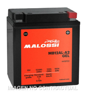 BATERIA MALOSSI MB12AL-A2 GEL