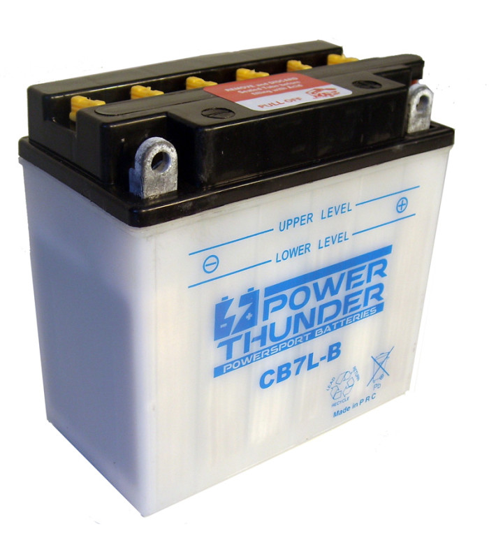 Batería Power Thunder CB7L-B Convencional