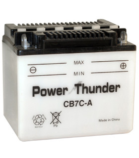 Batería Power Thunder CB7C-A Convencional