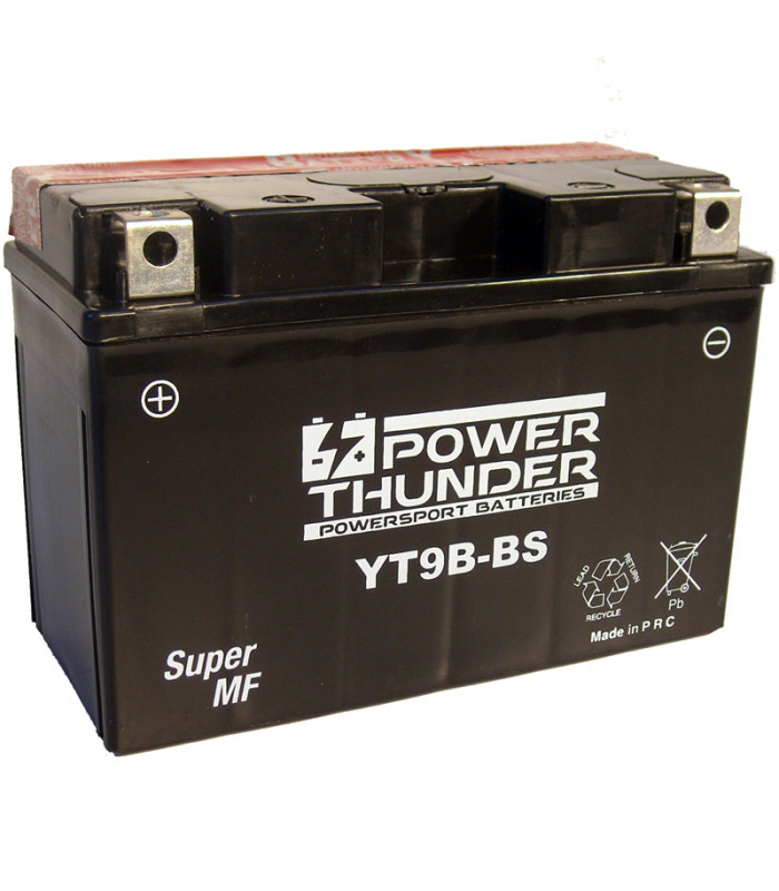 Batería Power Thunder CT9B-BS Sin Mantenimiento