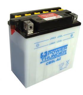 Batería Power Thunder CB9L-A2 Convencional