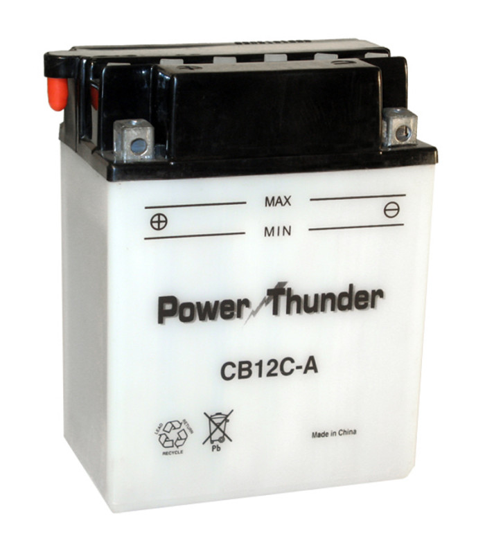 Batería Power Thunder CB12C-A Convencional