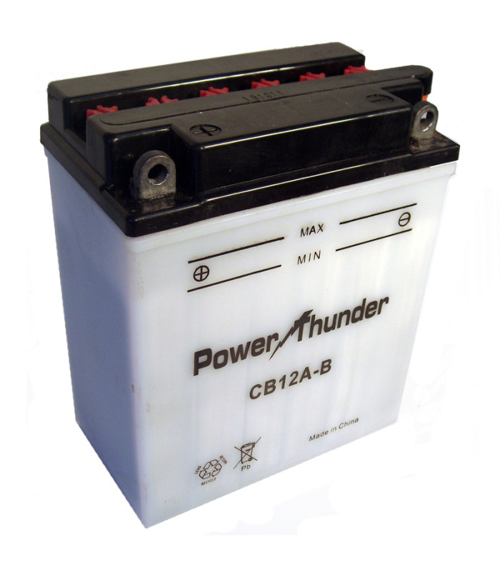 Batería Power Thunder CB12A-B Convencional