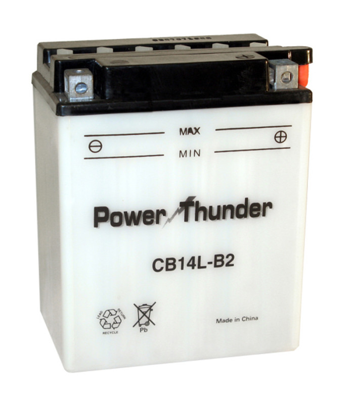 Batería Power Thunder CB14L-B2 Convencional
