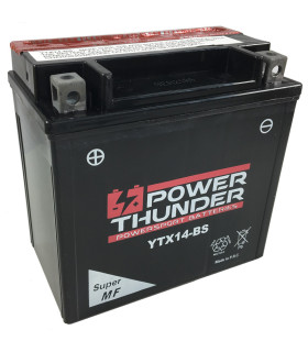 Batería Power Thunder CTX14-BS Sin Mantenimiento