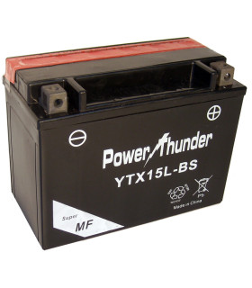 Batería Power Thunder CTX15L-BS Sin Mantenimiento