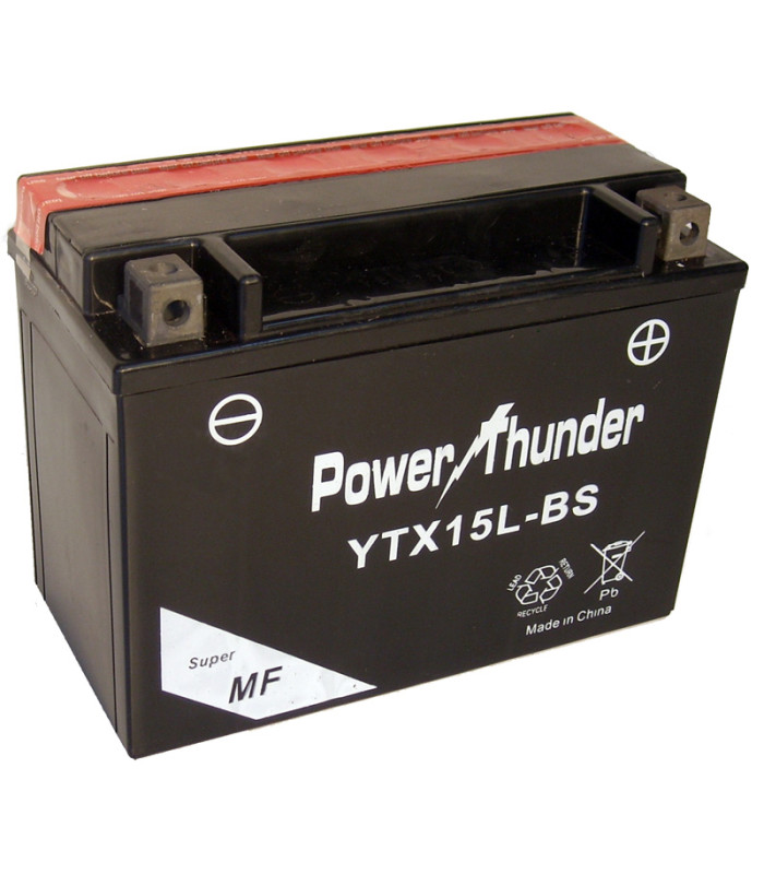 Batería Power Thunder CTX15L-BS Sin Mantenimiento