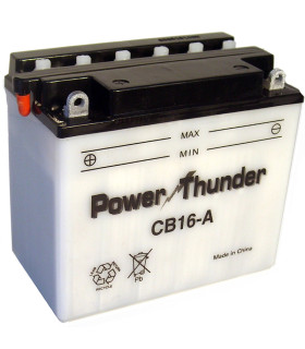 Batería Power Thunder CB16-A Convencional