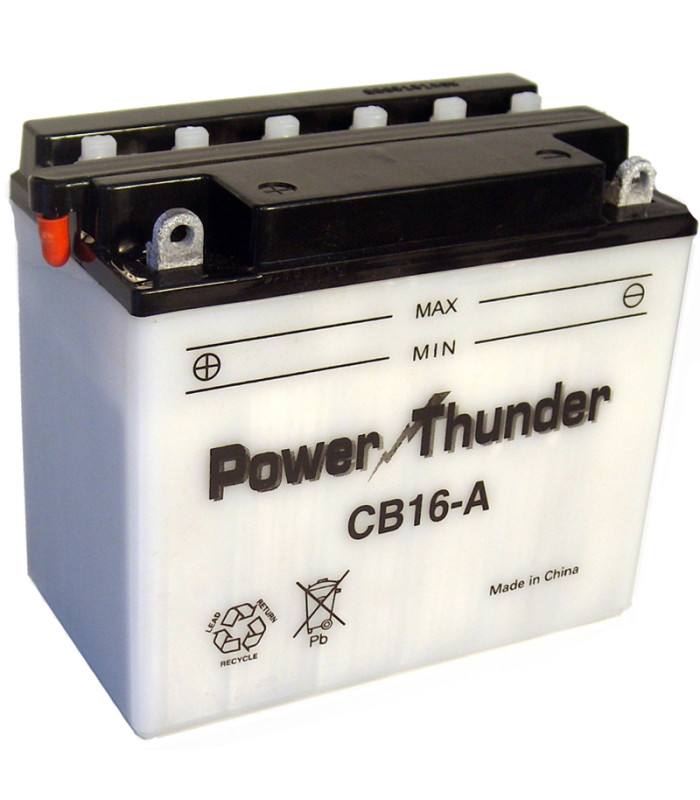 Batería Power Thunder CB16-A Convencional