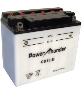 Batería Power Thunder CB16-B Convencional