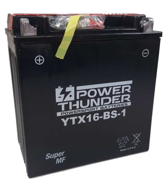 Batería Power Thunder CTX16-BS-1 Sin Mantenimiento