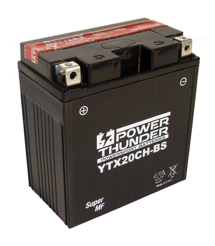 Batería Power Thunder CTX20CH-BS Alto Rendimiento