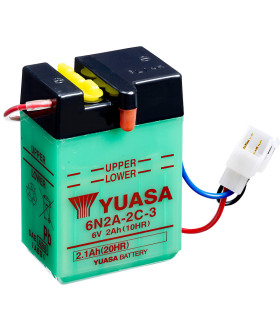 Batería Yuasa 6N2A-2C-3 Convencional