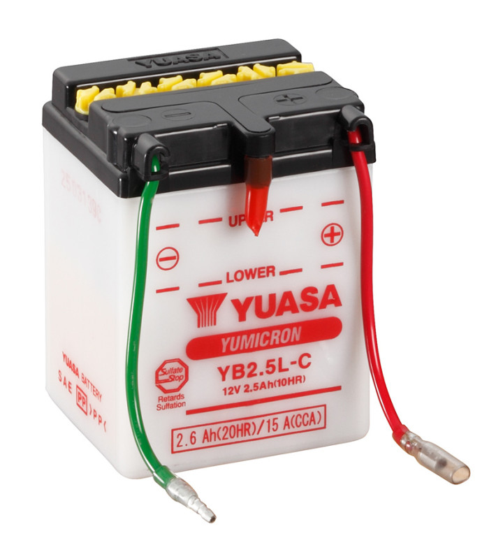 Batería Yuasa YB2.5L-C Convencional