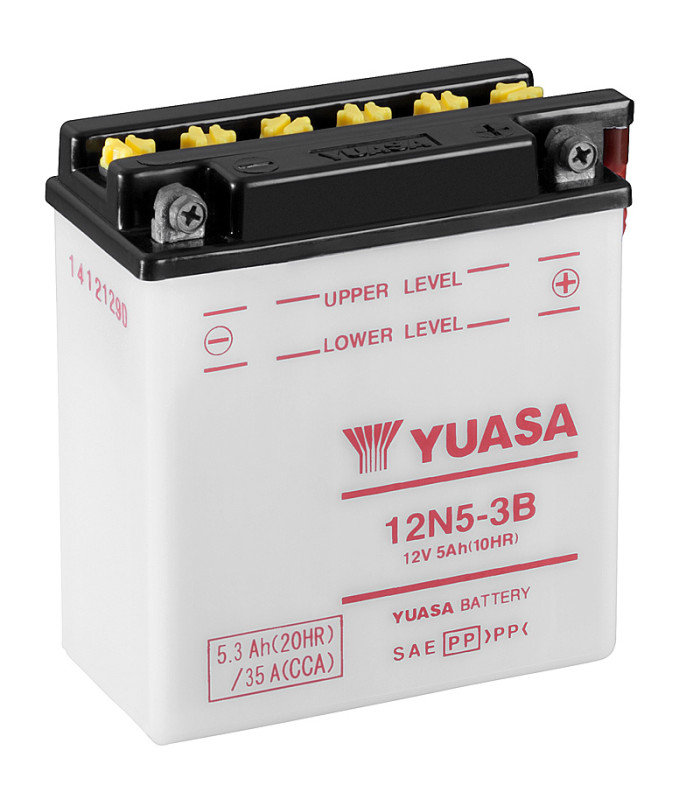 Batería Yuasa 12N5-3B Combipack Convencional