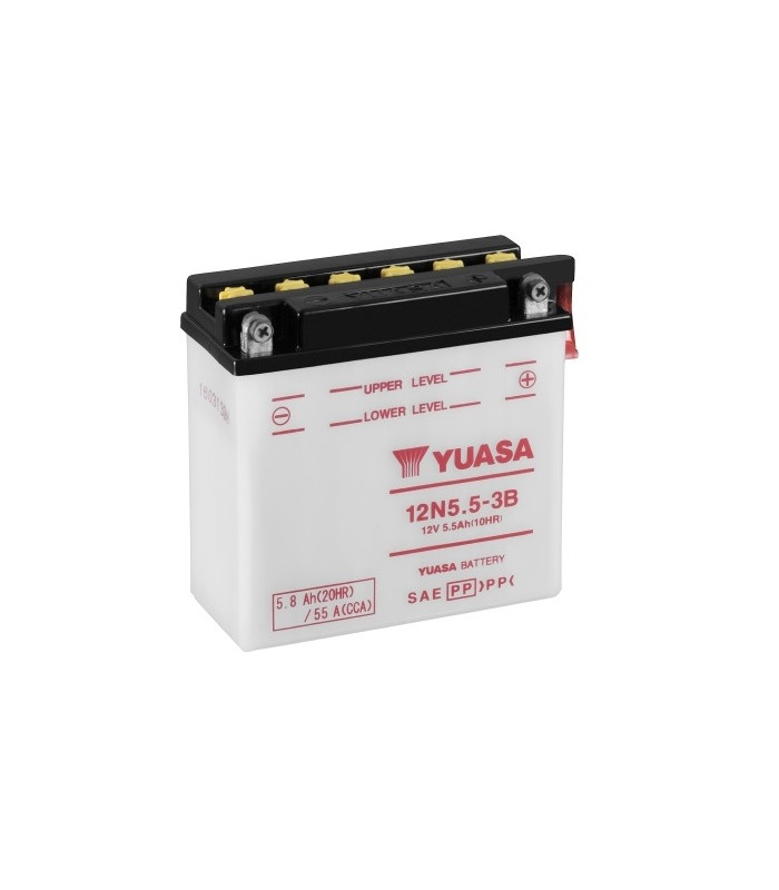 Batería Yuasa 12N5.5-3B Combipack Convencional
