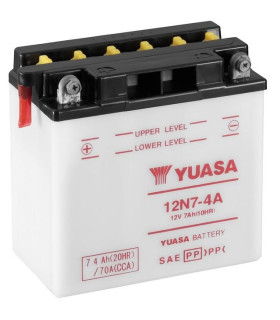 Batería Yuasa 12N7-4A Combipack Convencional