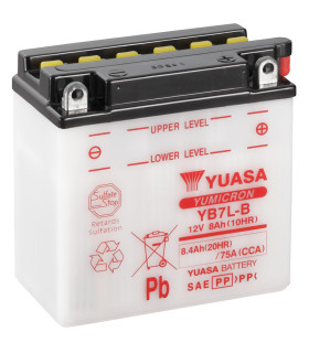 Batería Yuasa YB7L-B Combipack Convencional