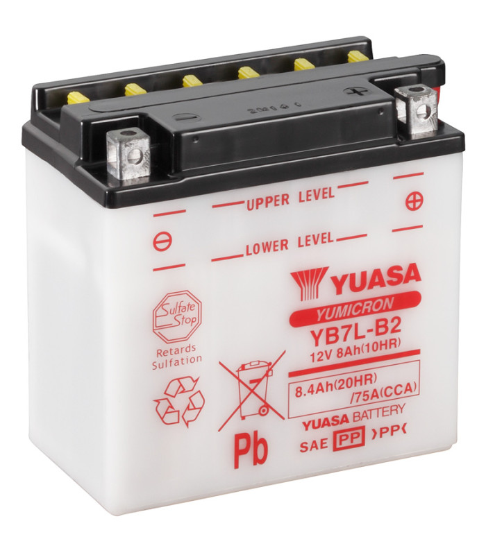 Batería Yuasa YB7L-B2 Convencional