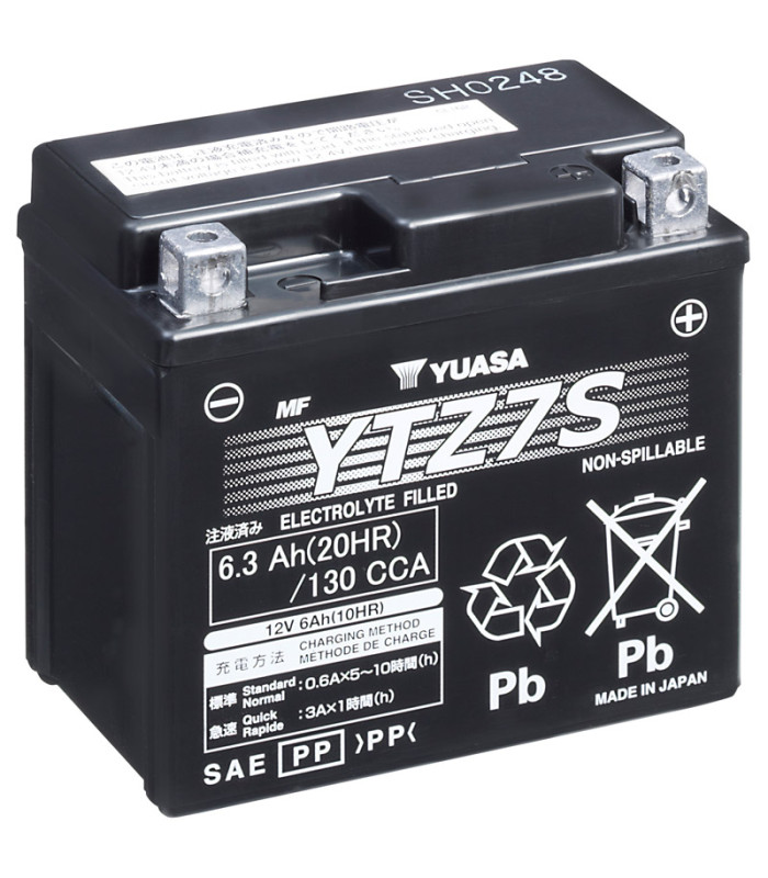 Batería Yuasa YTZ7-S Precargada