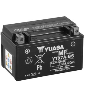 Batería Yuasa YTX7A-BS Sin Mantenimiento