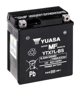 Batería Yuasa YTX7L-BS Sin Mantenimiento