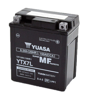 Batería Yuasa YTX7L-WC Precargada