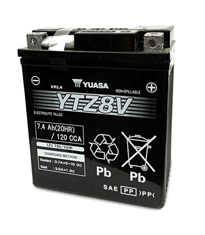 Batería Yuasa YTZ8-V Precargada
