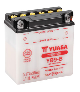 Batería Yuasa YB9-B Combipack Convencional