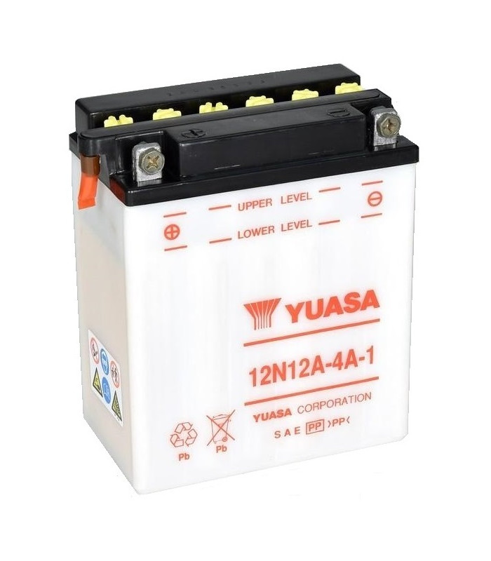 Batería Yuasa 12N12A-4A-1 Combipack Convencional