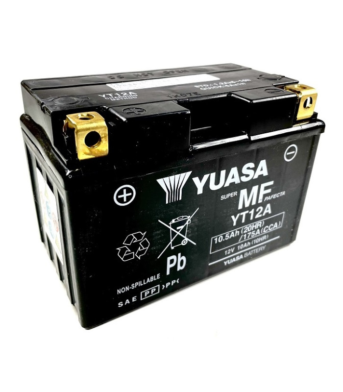 Batería Yuasa YT12A-WC Precargada